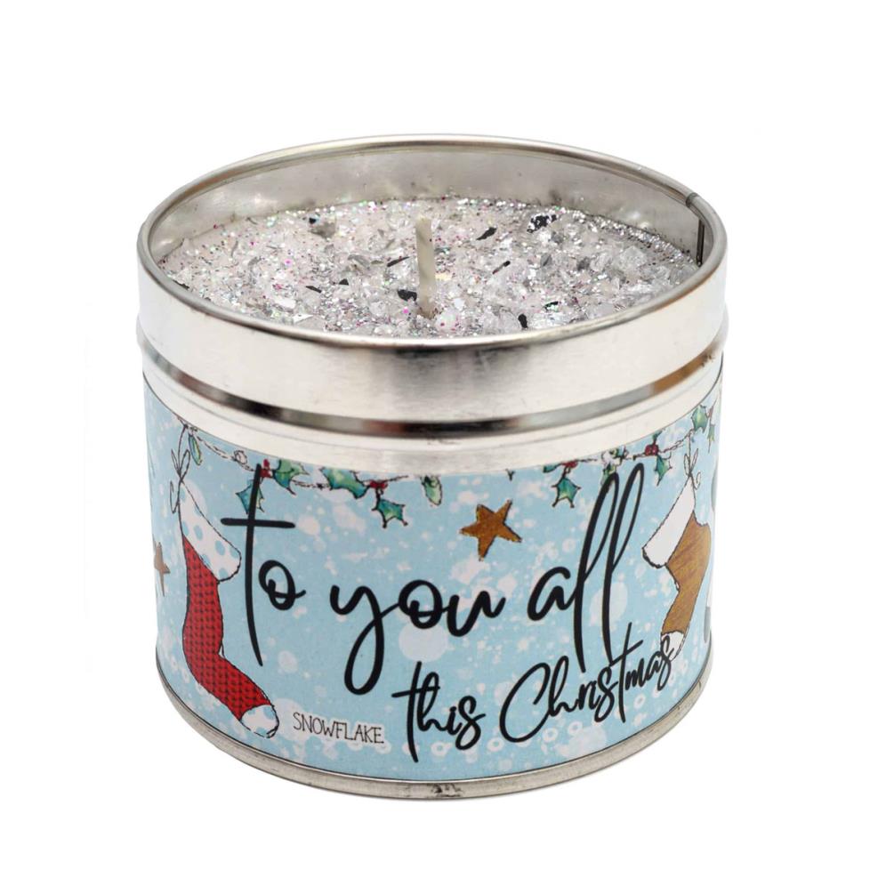 Best Kept Secrets To You All This Christmas Tin Candle £8.99